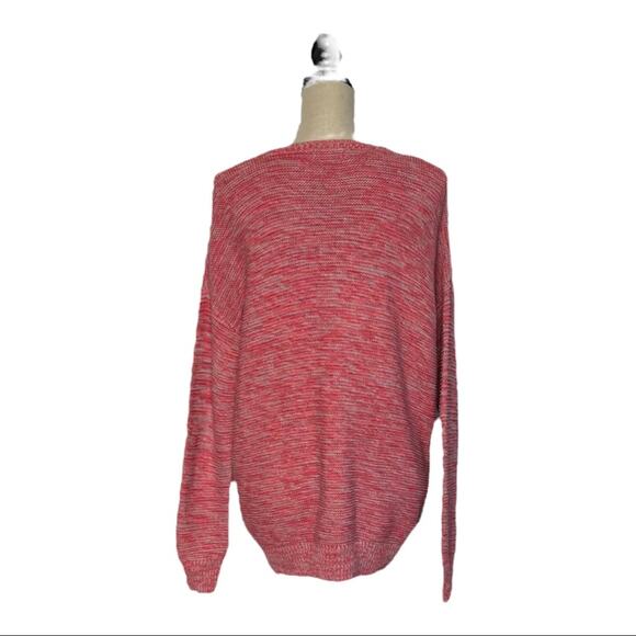 Urban Outfitters BDG Zoe Red Knit Oversized Sweater - Picture 4 of 5